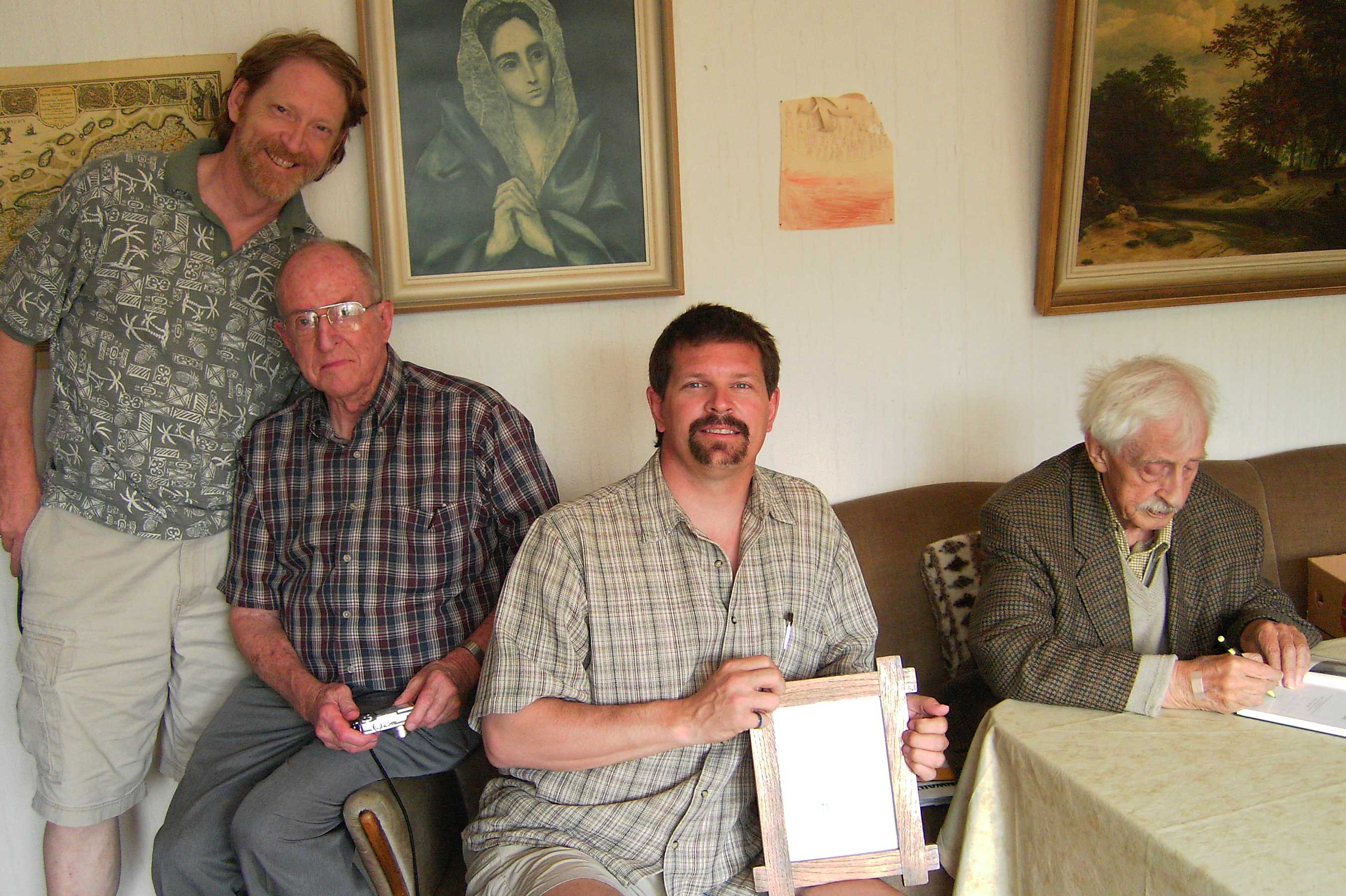  rechts im Bild: Heinz von der Wall