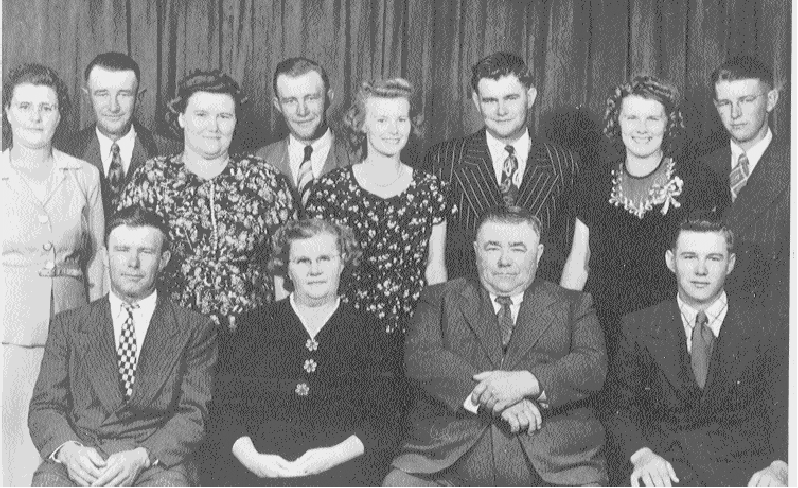 Henry Ratermann mit Familie